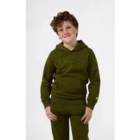 Champion Kapuzensweatshirt ICONS TONAL Hoodie Large Logo aus Baumwolle und Polyester, in den Größen S bis XXL