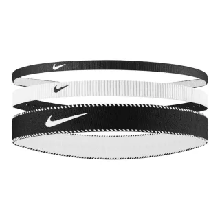 Nike - Stirnband, Klassisch (3er-Pack) (Schwarz/Weiß)