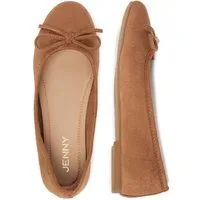 Jenny Jenny Damen Ballerinen 5907964504634 Braun Ballerina