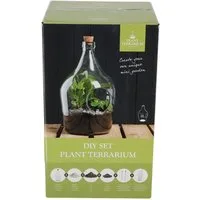 esschert design Pflanzschale AGG92, Pflanzliches Terrarium 3 Liter DIY Pflanzgefäß zum selber machen
