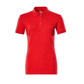 MASCOT Damen Grasse Polo-Shirt CROSSOVER Verkehrsrot L - 51588-969-202-L