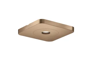 Hansgrohe Deckenrosette Axor Citterio C 120/120 softsquare polished red gold, 28802300 28802300