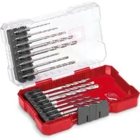 Einhell Bohrer- und Bitset Einhell M-CASE 16-tlg. Bohrer-Set (Holzbohrer, Steinbohrer und Metallb, 16-St., Original Einhell M-CASE 16-tlg. Bohrer-Set, Holzbohrer, Steinbohrer