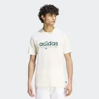 adidas Sportswear T-Shirt TASTE OF VICTORY DRINK GRAPHIC mit gummiertem Siebdruck, aus Baumwolle, reguläre Passform