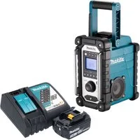 Makita DMR 116 RF1 14,4 - 18 V AM FM AUX + 1x Akku 3,0 Ah + Ladegerät Baustellenradio