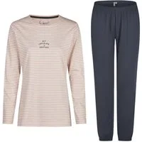 By Louise Schlafanzug by Louise Damen Pyjama mit Schlafanzug Nachtwäsche lang