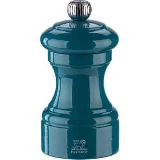 Peugeot Bistro Pfeffermühle 10 cm Pazifikblau lackiert Holz