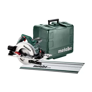 Metabo Handkreissäge KS 55 FS Set mit Führungsschiene FS 80 - Kunststoffkoffer - 691088000