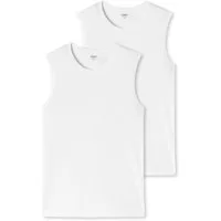 uncover by SCHIESSER Unterhemd 2er Pack Basic (Spar-Set, 2-St) Unterhemd / Tanktop - Baumwolle - Tank Tops mit perfekter Passform