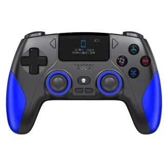 P4 Wireless Gaming Controller 1.47-inch OLED Screen bluetooth Gamepad with Hall Effect Joysticks & Triggers Turbo Vibrat