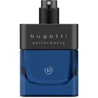 bugatti Eau de Toilette PERFORMANCE DEEP BLUE EDT 100ml, Frischer Herrenduft mit fruchtiger Note und holziger Basisnote.
