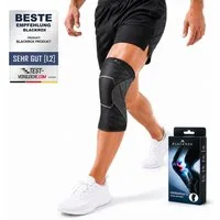 BLACKROX Kniebandage [Vergleichssieger 2026] V3, Gr. S-XL, Damen & Herren