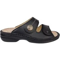 Finn Comfort Sansibar Nappa schwarz Pantolette