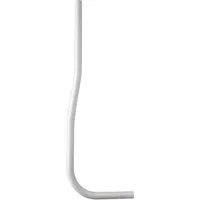 tecuro WC-Druckspüler Spülrohr Ø 28 mm für WC-Druckspüler - Kunststoff weiß