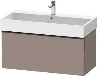 Duravit D-Neo Waschtischunterbau wandhängend Basalt Matt 984x442x440 mm - DE42740BD430000 DE42740BD430000