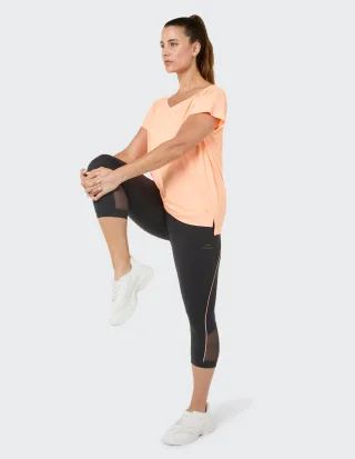 venice beach - VB_Ennaly 1147 T-Shirt apricot - Gr. - M