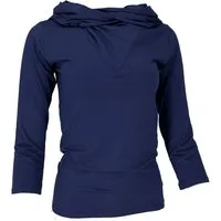 Guru-Shop Longsleeve Langarmshirt, Boho Oberteil mit raffinierter.. alternative Bekleidung