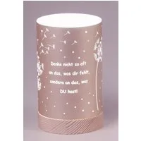 formano LED Dekolicht rose 15cm 20cm - denke an das was du hast, LED fest integriert