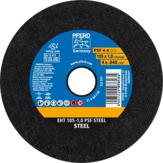 PFERD TOOLS Trennscheibe EHT gerade Universallinie PSF STEEL für Stahl - 69121029