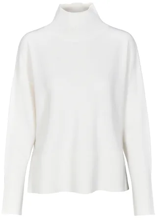 IN LINEA - Stehb. Pullover ivory - Gr. - 38