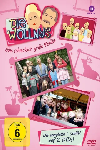 Die Wollnys - Eine schrecklich große Familie: Die komplette 1. Staffel auf 2 DVDs! [DVD] [2012]