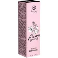 SECRET PLAY Stimulationsgel Always Pleasure - Intimate Astringent, Flasche mit 15ml, 1-tlg., veganes Vaginal-Gel für ein angenehm enges Gefühl