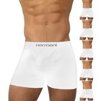 normani Retro Boxer 6 Stück Retro Boxershorts aus Baumwolle Unterhose aus atmungsaktiver Baumwolle