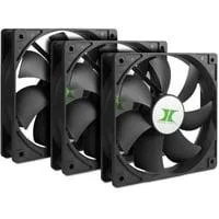 IPC Fan Set 120mm, Gehäuselüfter schwarz, 120 mm