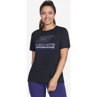 Skechers Funktionsshirt VELOCITY TEE aus Baumwolle und Polyester, erhältlich in den Größen XS bis XXXL