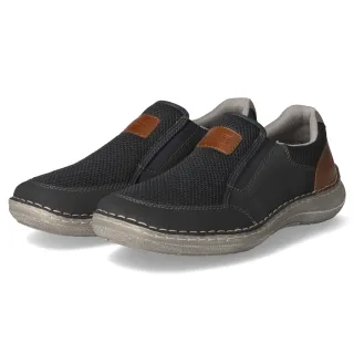 Rieker Slipper - Gr. 40 - Blau - Synthetik