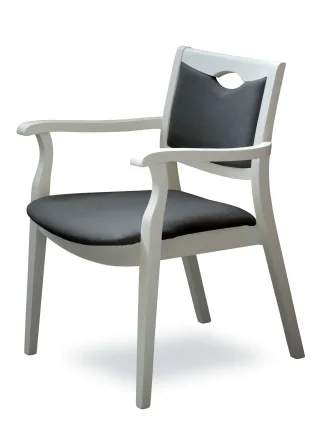 Home affaire Armlehnstuhl "London, Stuhl, Komfortsessel, 3 Gestellfarben, Made in Italy" () 1 Stk.Extra-komfortabel, ergonomisch, fleckenabweisendes Gewebe, Massivholz