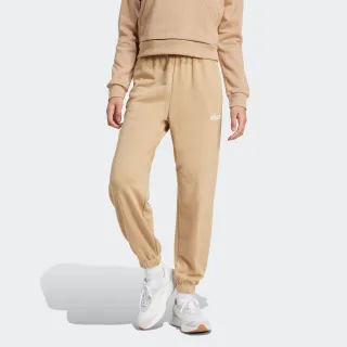 adidas Sportswear Sporthose "ESSENTIALS LINEAR FRENCH TERRY CUFFED" Locker geschnitten, hoher Bund, aus weichem French Terry
