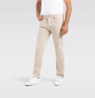 MAC - MAC JEANS - Arne Pipe, Light Weight Denim beige - Gr. - 34