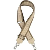 Adel Bags Schulterriemen Taschengurt Beige, Verstellbarer Taschenriemen, 5cm Breit hergestellt in Italien
