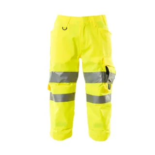 MASCOT Dreiviertel-Hose mit Knietaschen SAFE SUPREME Hi-vis Gelb 49 - 17549-860-17-C49