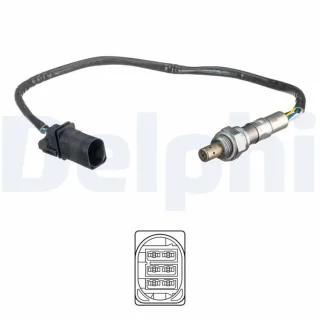 Delphi Lambdasonde vor Katalysator Seat Cordoba Ibiza Skoda Fabia VW Polo 1,4