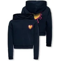 KIDS ONLY Kapuzensweatshirt KOGCOOPER LIFE LOV E LS HOOD FR SWT Baumwollmischung, regular fit