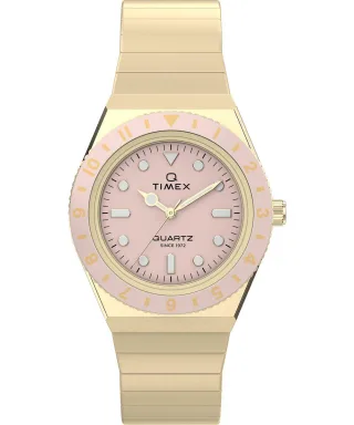 Timex Q Sport Gold Damen Armbanduhr TW2Y57400