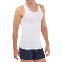 Schöller Unterhemd FEINRIPP (Mehrpack, 6-St) mit Rundhals-Ausschnitt, 6er Pack