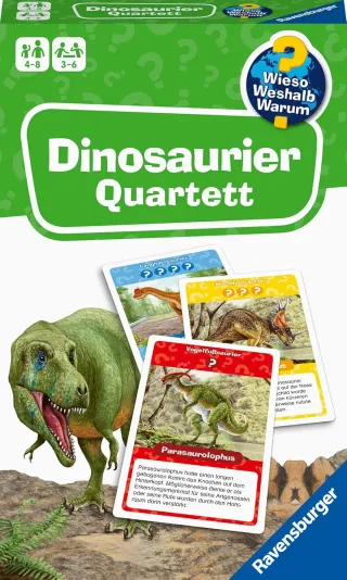 Ravensburger 22359 - Wieso? Weshalb? Warum? Dinosaurier Quartett