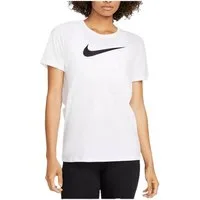 Nike Laufshirt Nike Performance Swoosh T-Shirt Damen Weiß default