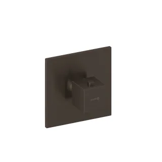 KLUDI-DECUS Unterputz-Thermostat, Feinbau-Set mit Funktionseinheit Brushed Gunmetal 54739N275