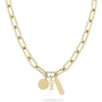 Copenhagen Studios Kette mit Anhänger Schmuck Geschenk Edelstahl Halskette Bold Link