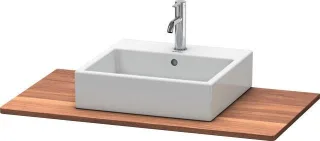 Duravit XSquare Konsole Amerikanischer Nussbaum Matt 1000x550x20 mm - XS061E07777 XS061E07777