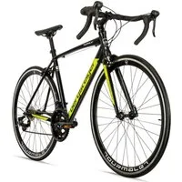 bergsteiger Rennrad Tourmalet 28 Zoll, Alu Gravelbike 14 Gang-Schaltung, Damen, Herren, 14 Gang, Kettenschaltung, Felgenbremse, Gewicht nur 11 kg