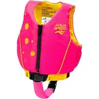Aqua Speed Auftriebskörper Flytekraft Schwimmweste für Kinder 15-19 kg Sunset Pink (Weiches & strapazierfähiges Material für langanhaltenden Tragekomfort), Ergonomisches Design unterstützt eine natürliche Wasserlage