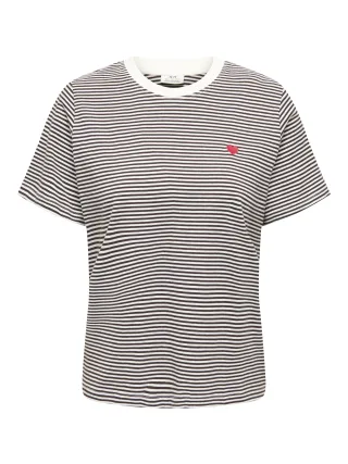 JDY - JDYPISA LIFE S/S PRINT TOP JRS NOOS Cloud Dancer - Gr. - XS