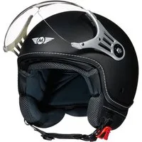 MOTO HELMETS Motorradhelm Integralhelm Motorrad Full Helm AF-84, Helm für Motorrad Roller Scooter, Schnellverschluss, Visier