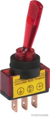 HERTH&BUSS Schalter, 12V:20A   24V:5A - 70509156