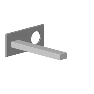 Dornbracht Auslauf mit Abdeckplatte Ersatzteile 90116800300 280 x 67 x 175 mm Chrom 90116800300-00